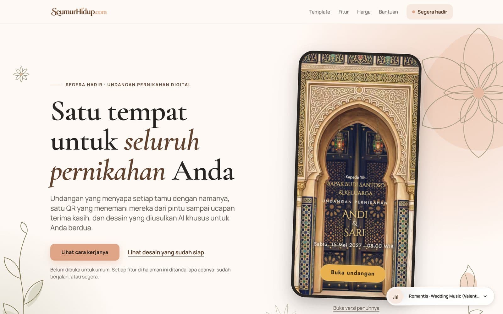 SeumurHidup website